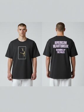 Zach Bryan Notre Dame
Stadium 2025 Concert Graphic
T-Shirt Black Medium